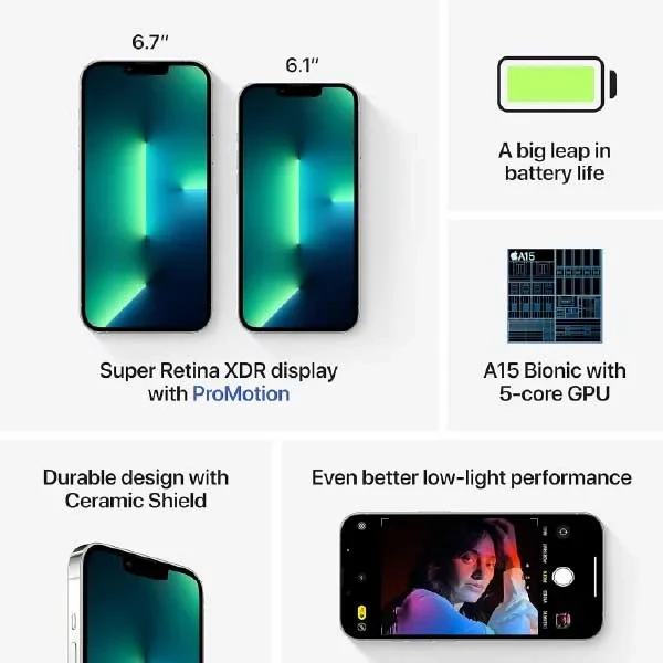 iphone 13 pro max used 128gb 256gb 512gb golden green graphite silver Free Shipping